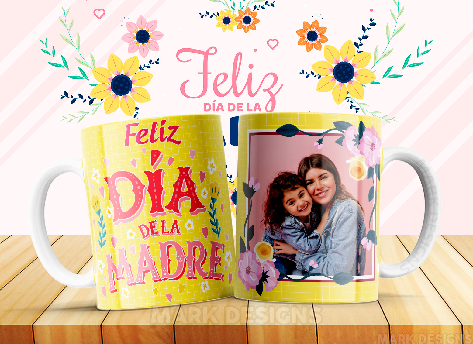 Plantillas para tazas Día de la Madre - Pack Gratis Vol. 2 - Imagen 4