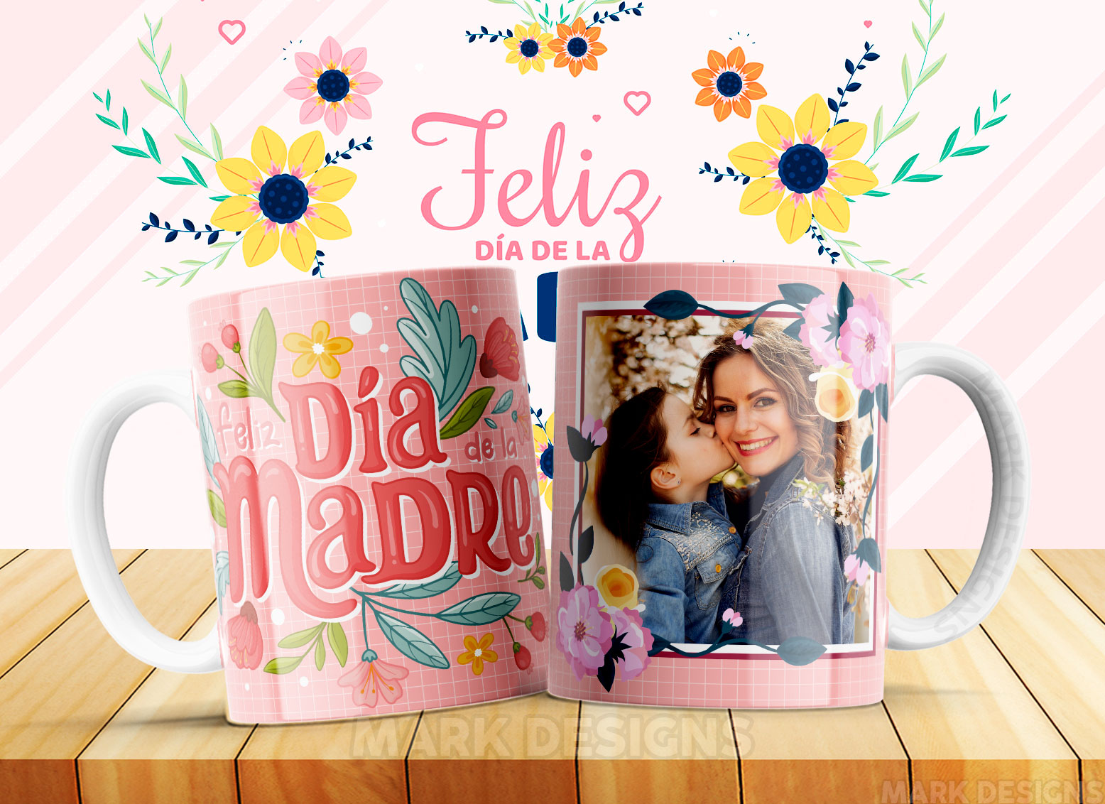 Plantillas para tazas Día de la Madre - Pack Gratis Vol. 2 - Imagen 5