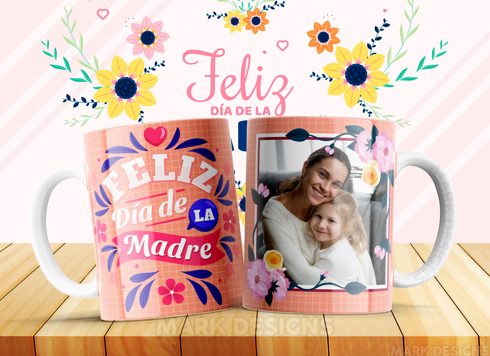 Plantillas para tazas Día de la Madre - Pack Gratis Vol. 2 - Imagen 7