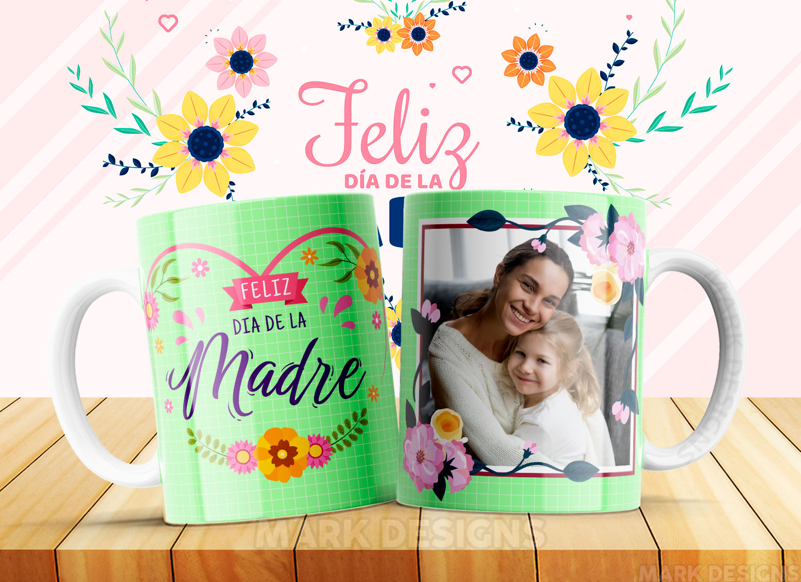 Plantillas para tazas Día de la Madre - Pack Gratis Vol. 2 - Imagen 8