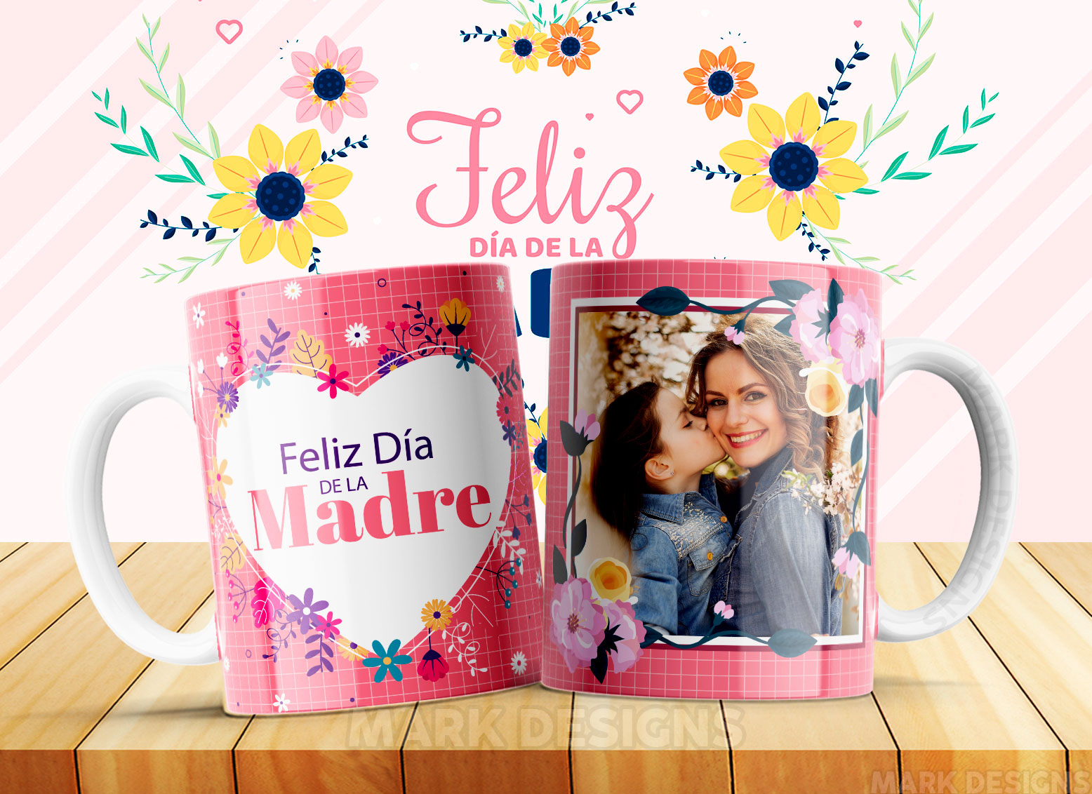 Plantillas para tazas Día de la Madre - Pack Gratis Vol. 2 - Imagen 10