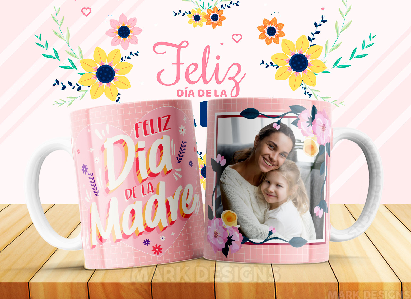 Plantillas para tazas Día de la Madre - Pack Gratis Vol. 2 - Imagen 11