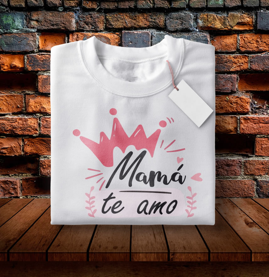 6 Plantillas para Camisas Día de la Madre - Pack Vectores Vol. 1 - Imagen 4