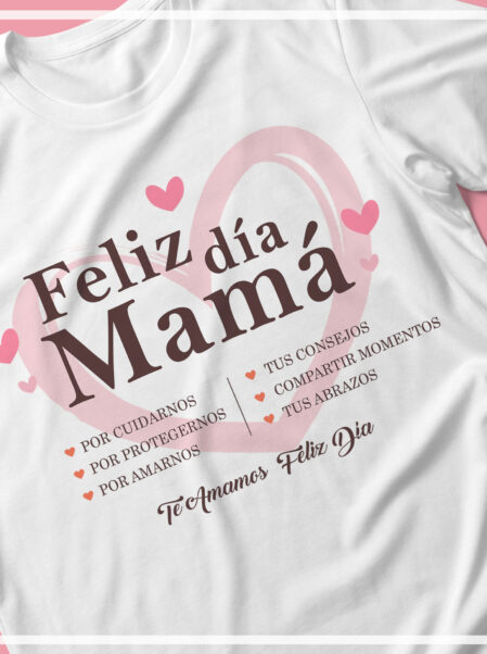 Front side of T-Shirt mockup template on wooden background